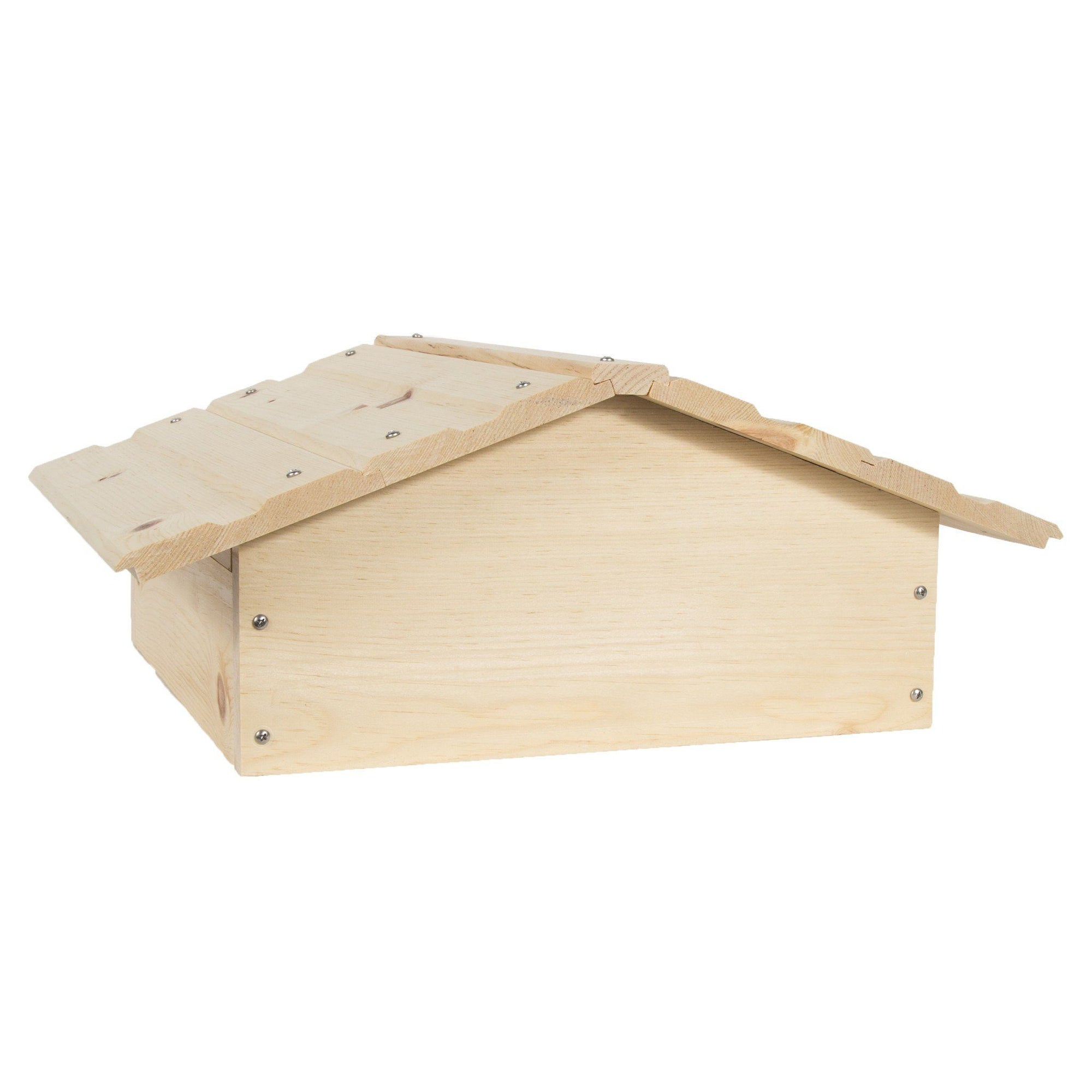 warre hive peaked roof made from sugar pine