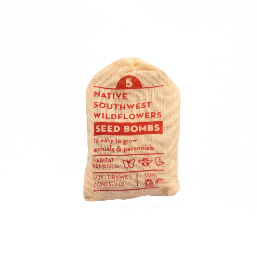 native southwest wildflower seed bomb