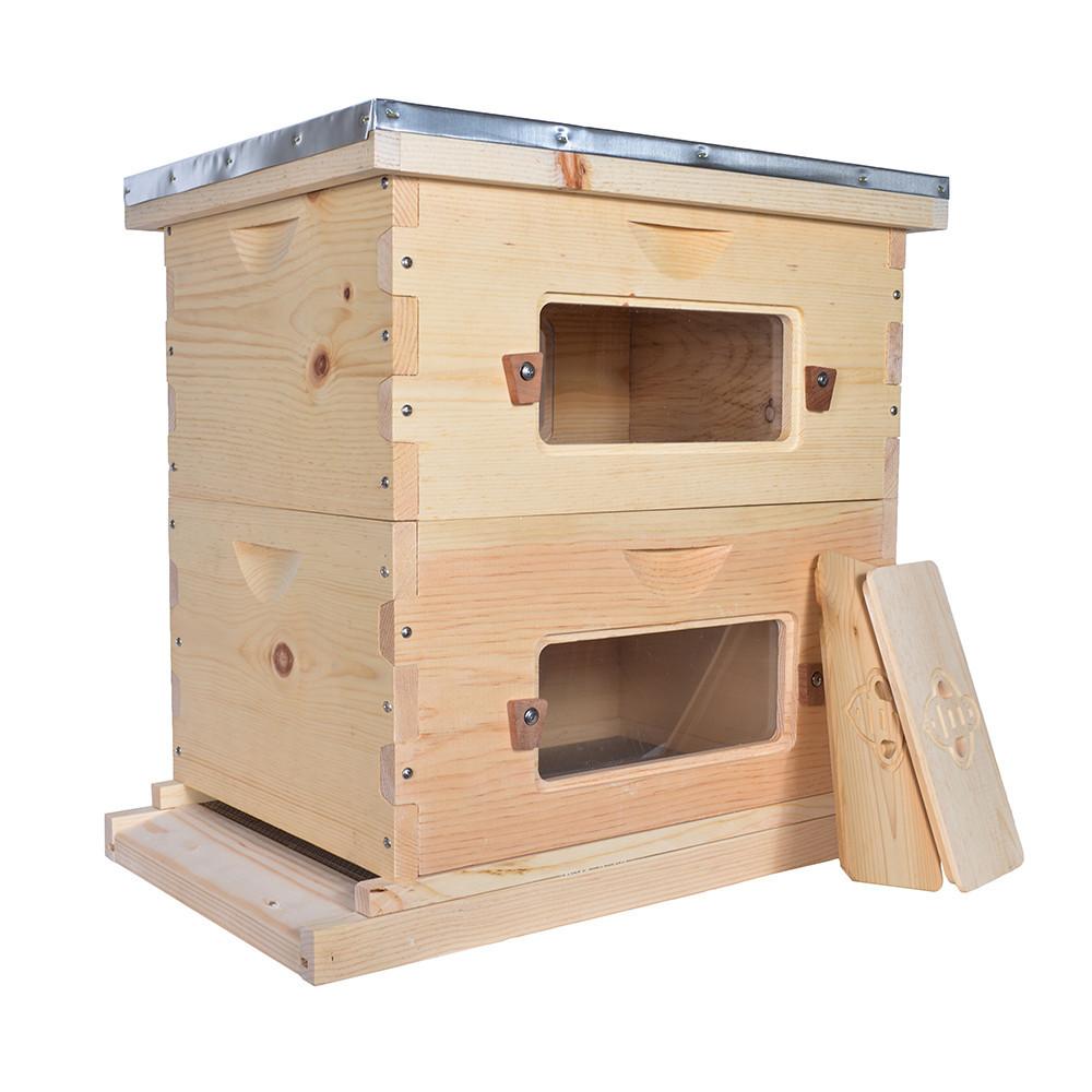 Leave Them Bee: New Windows for Langstroth Hives