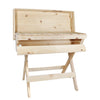 Warre and top bar hives now available in sugar pine!
