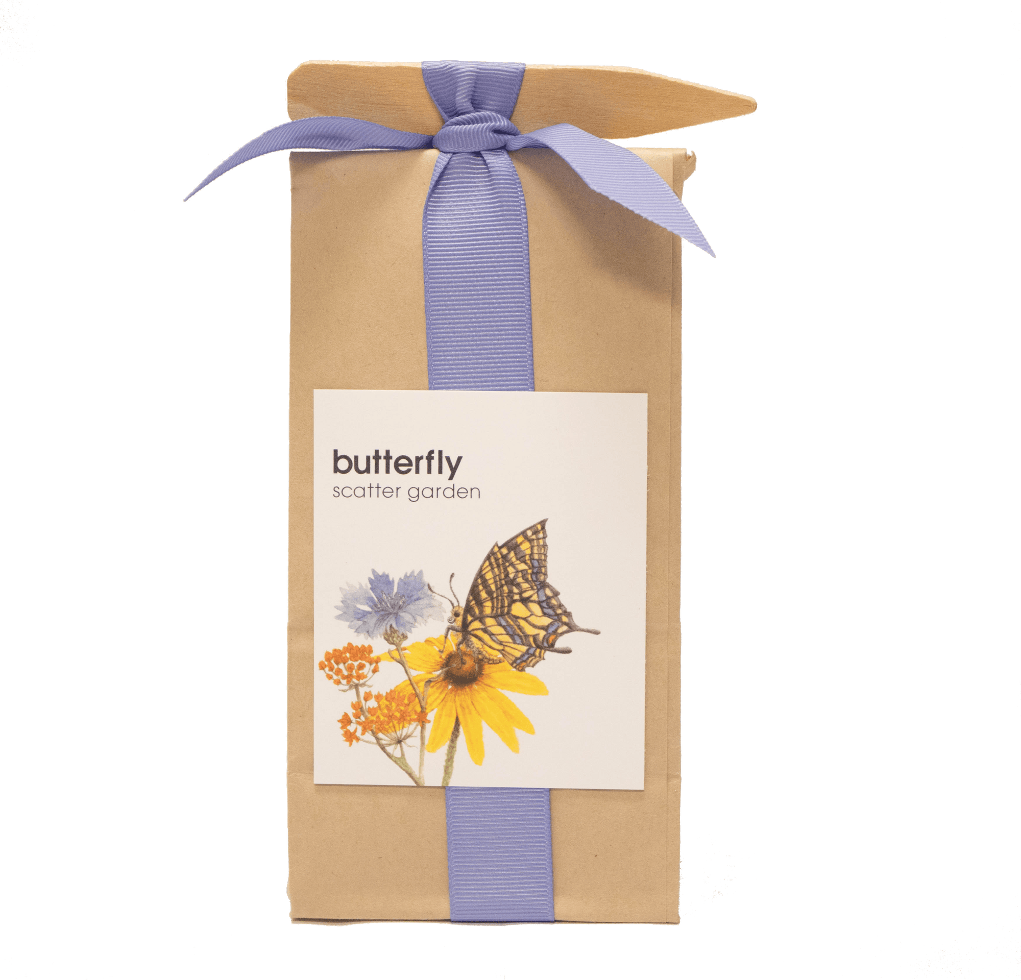 image of butterfly scatter garden