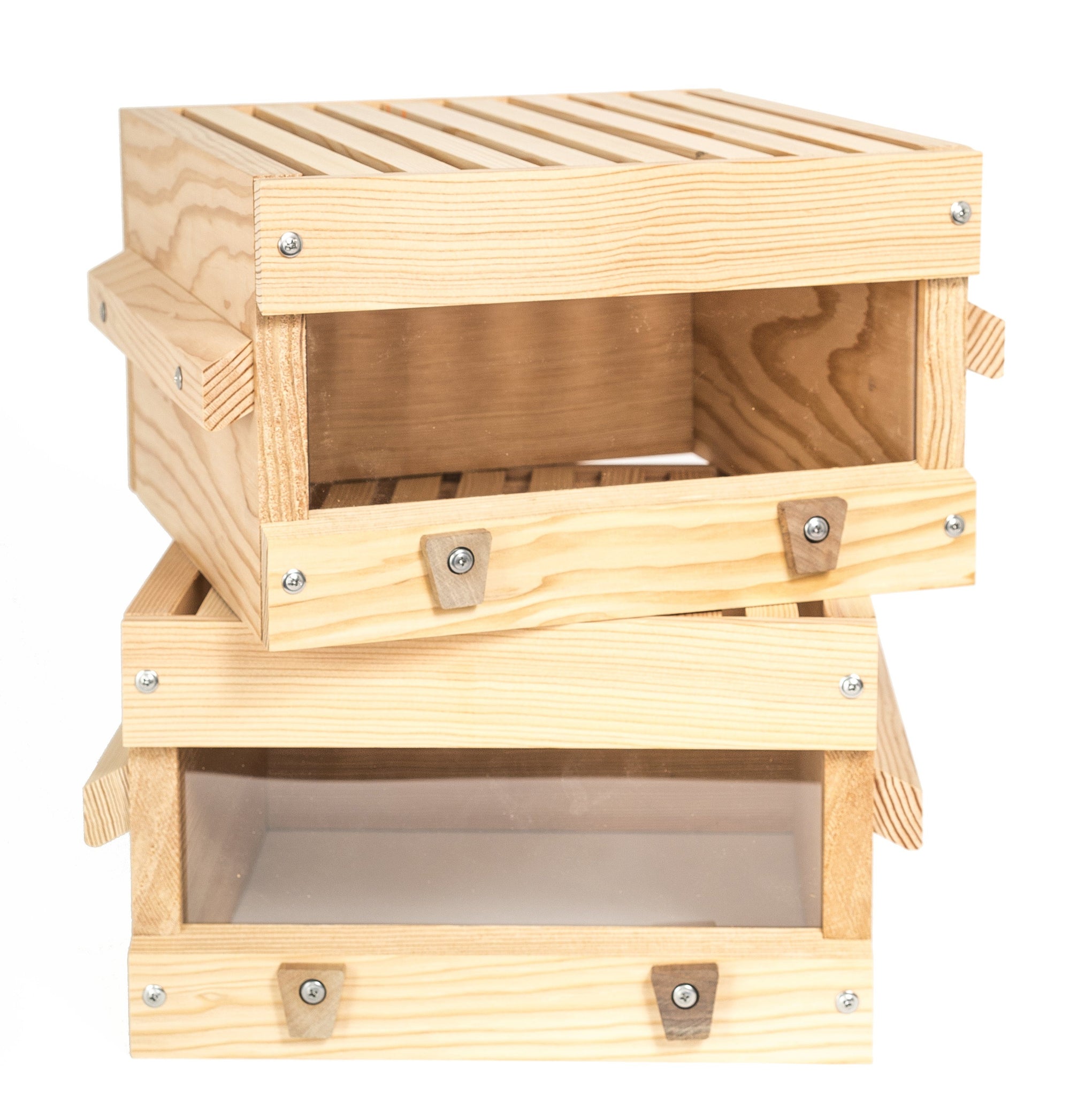 Douglas fir Warre box with window