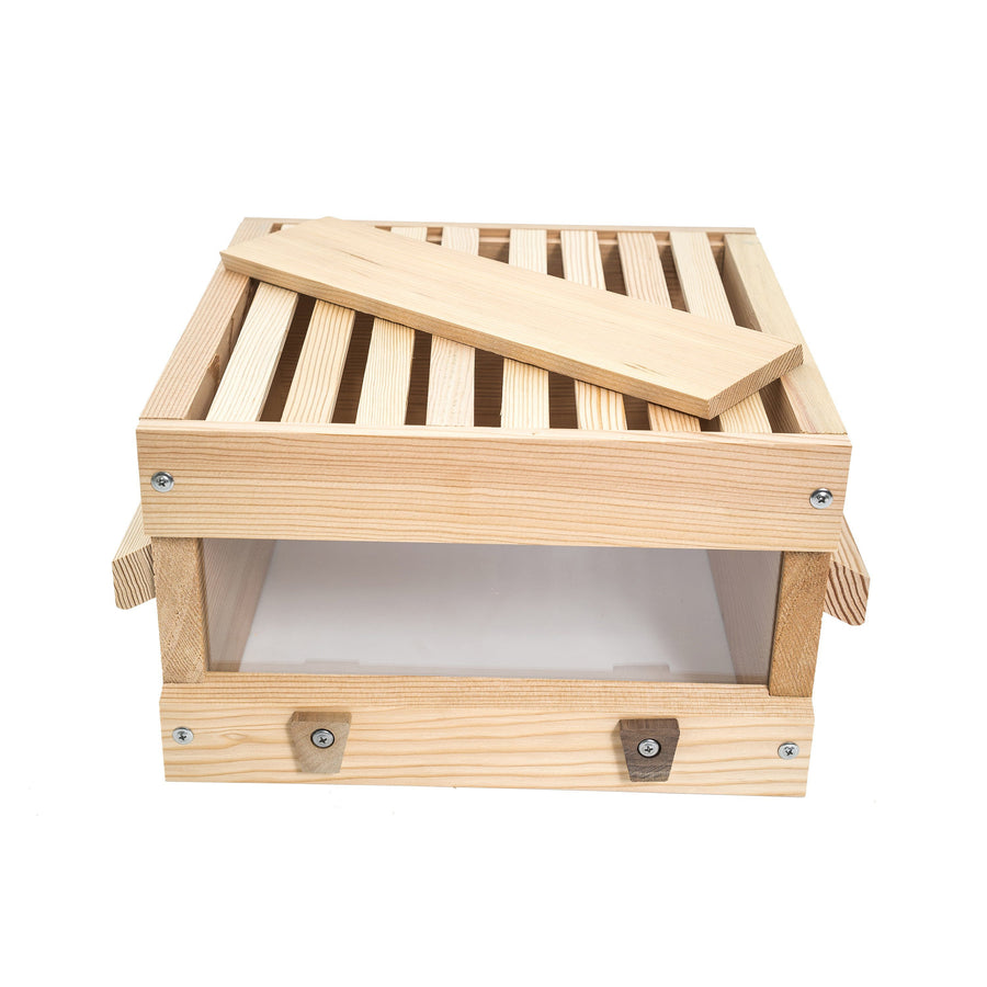 Douglas fir Warre box with window