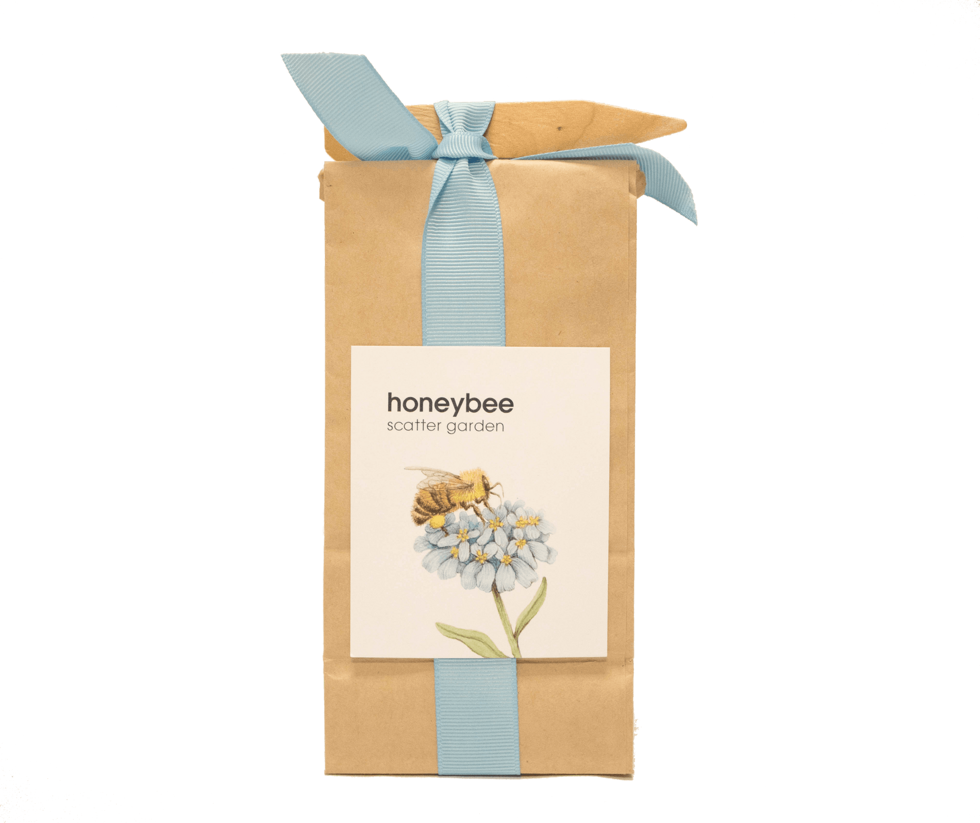 image of honeybee scatter garden