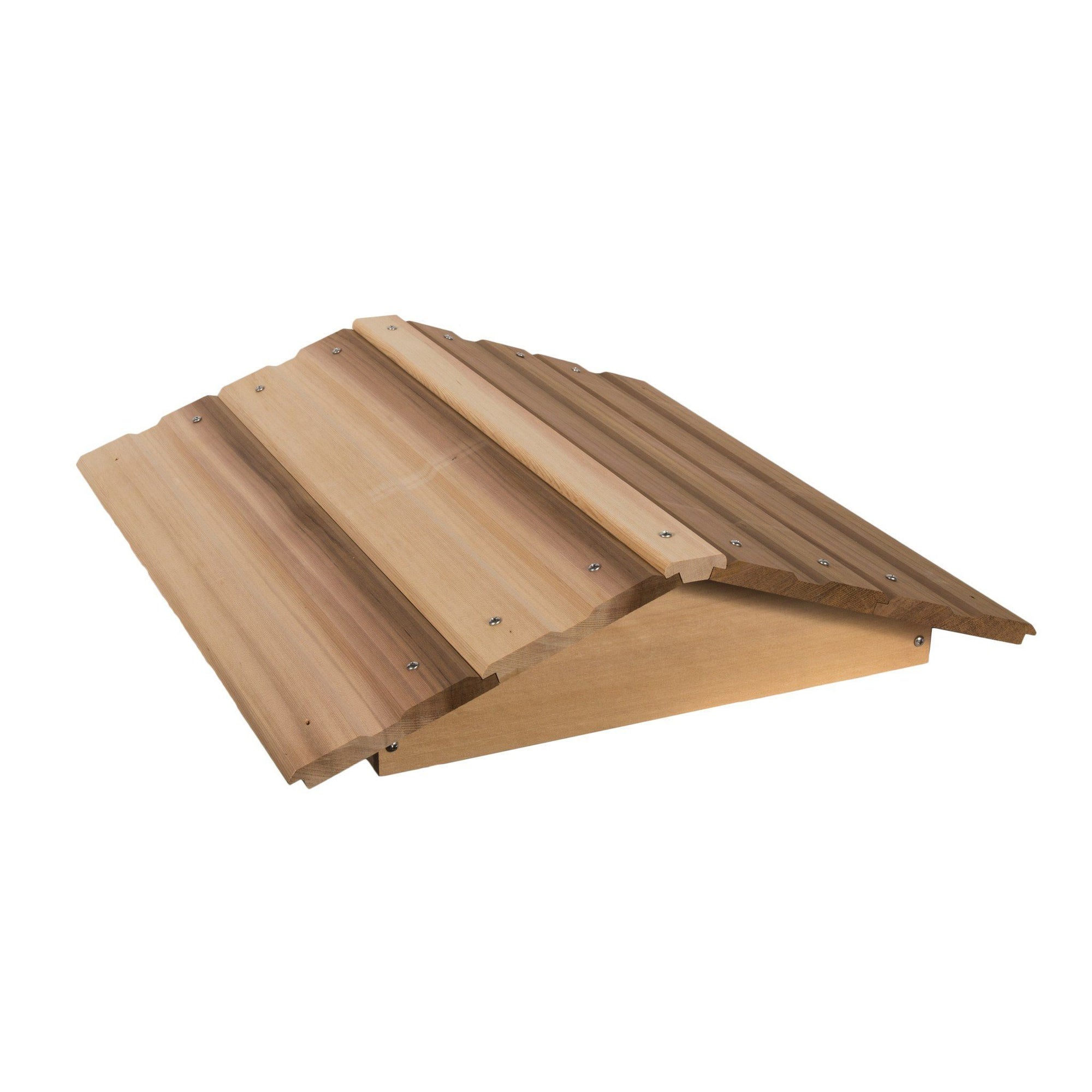langstroth hive peaked roof made from western red ceder