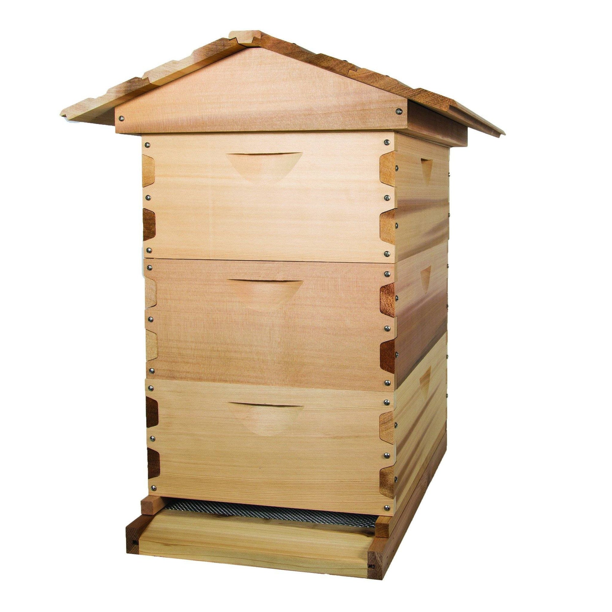 Medium beehive kit made from western red ceder