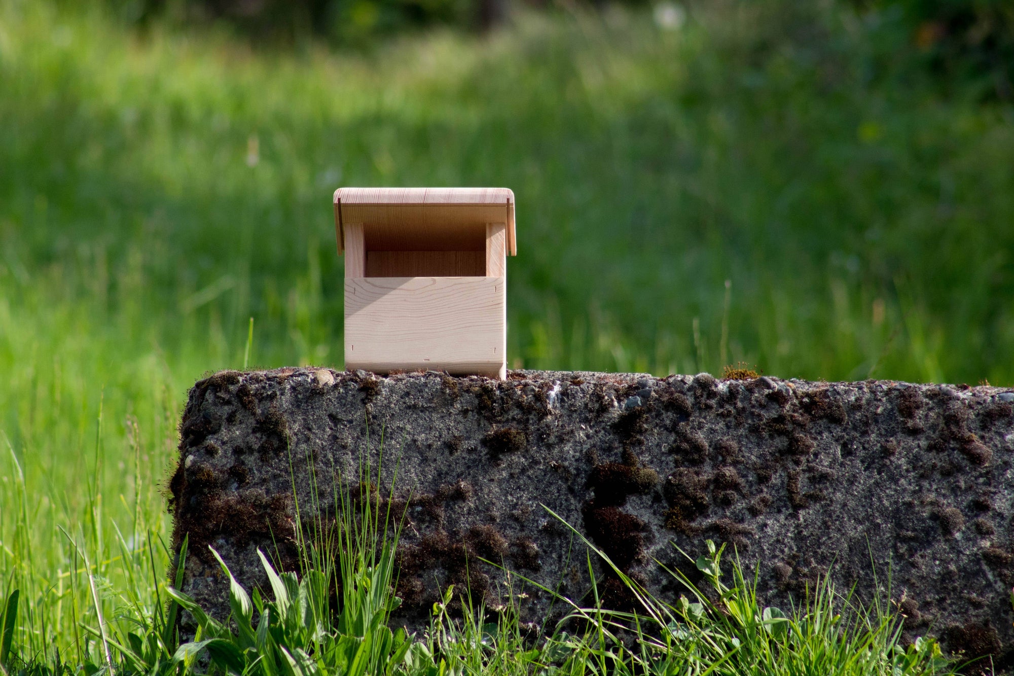 Wren birdhouse made from Douglas Fir
