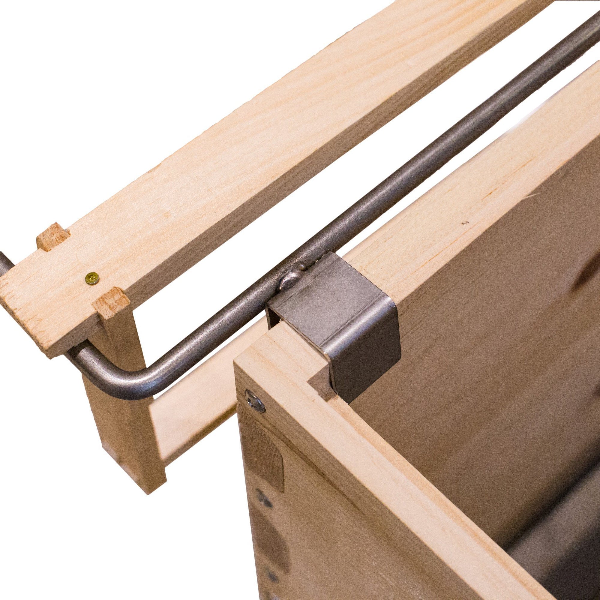 langstroth hive side comb stand made from steel