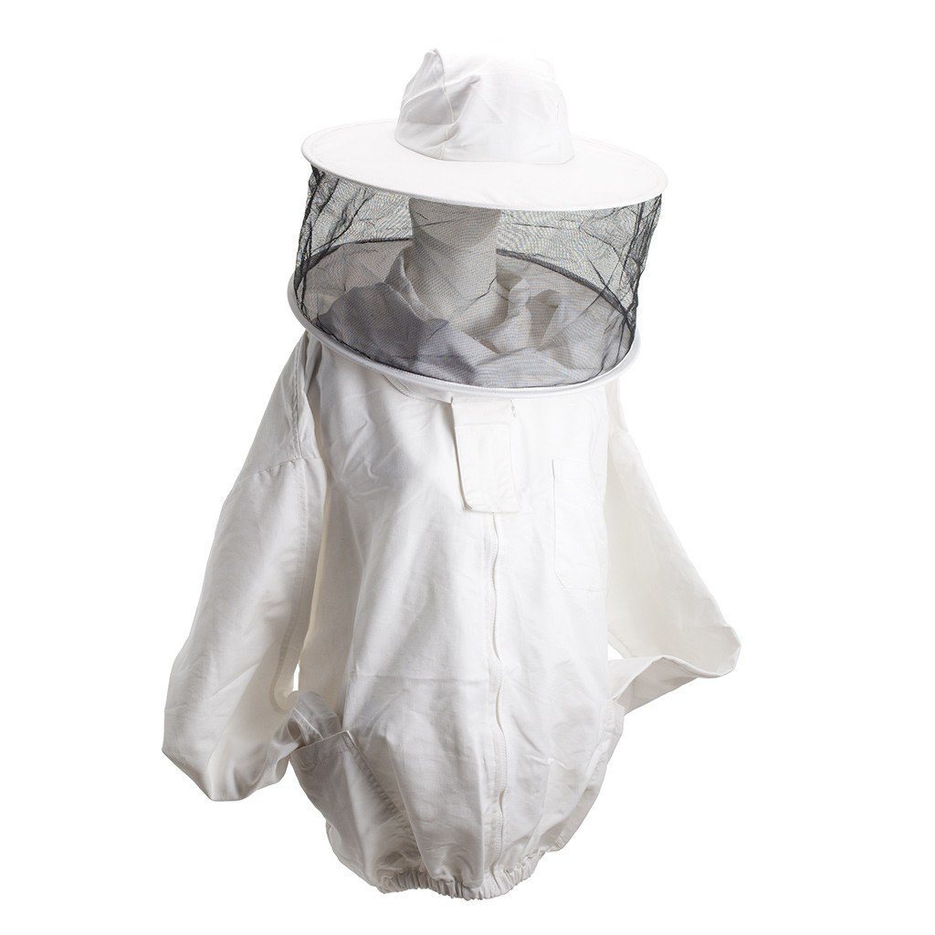 non-ventilated bee jacket with hat and veil